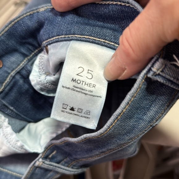 MOTHER Weekender Ankle Fray Size 25 in Wild! - Picture 14 of 16